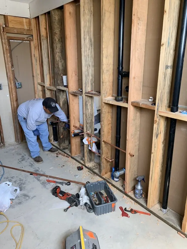 Commercial rough-in plumbing for Water Heater Replacement in Westmore